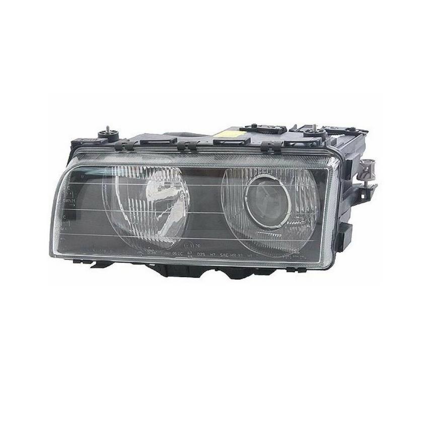 BMW Headlight Assembly - Driver Side (Halogen) 63128376391